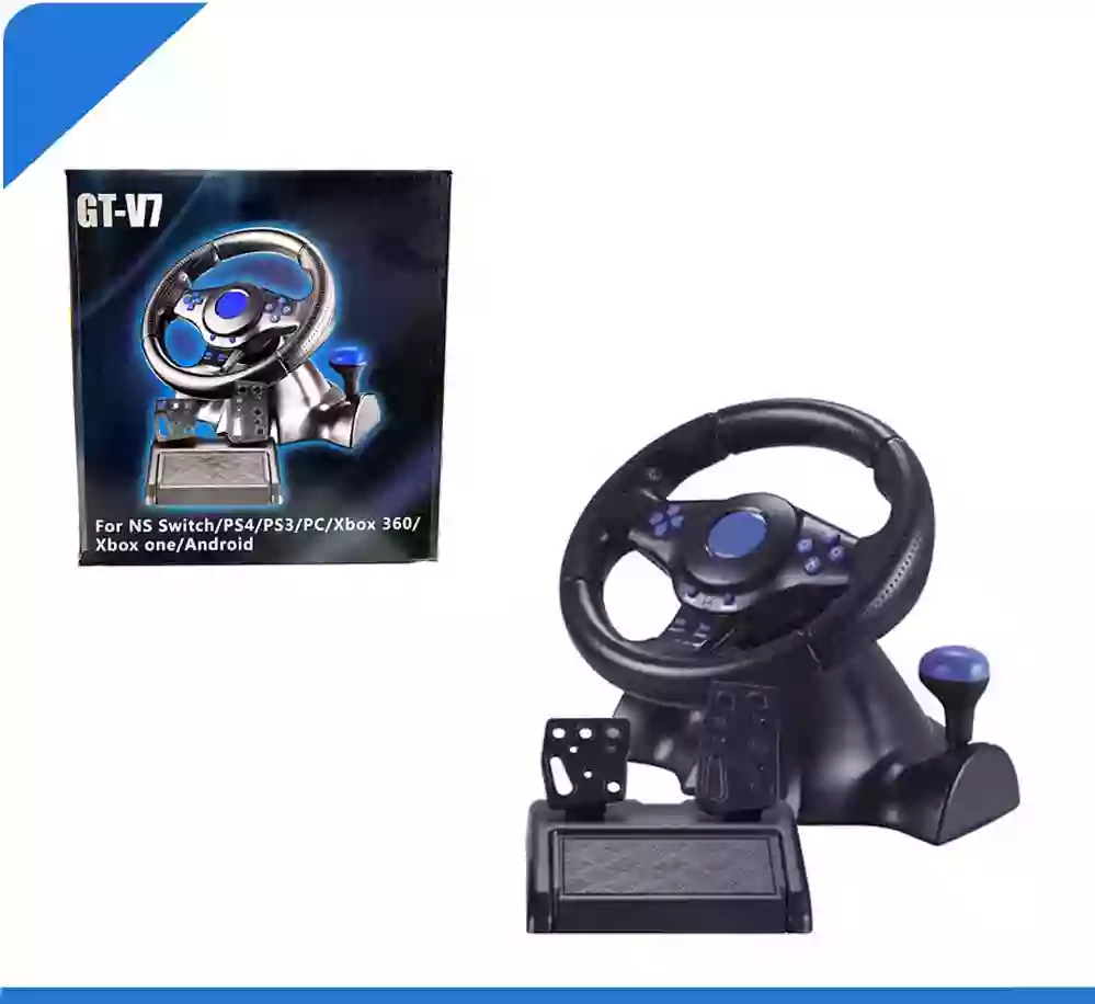 7 IN 1 Vibration steering wheel for PC ps3 ps4 XBOX One and Nintendo Switch {R270 NS-9887}